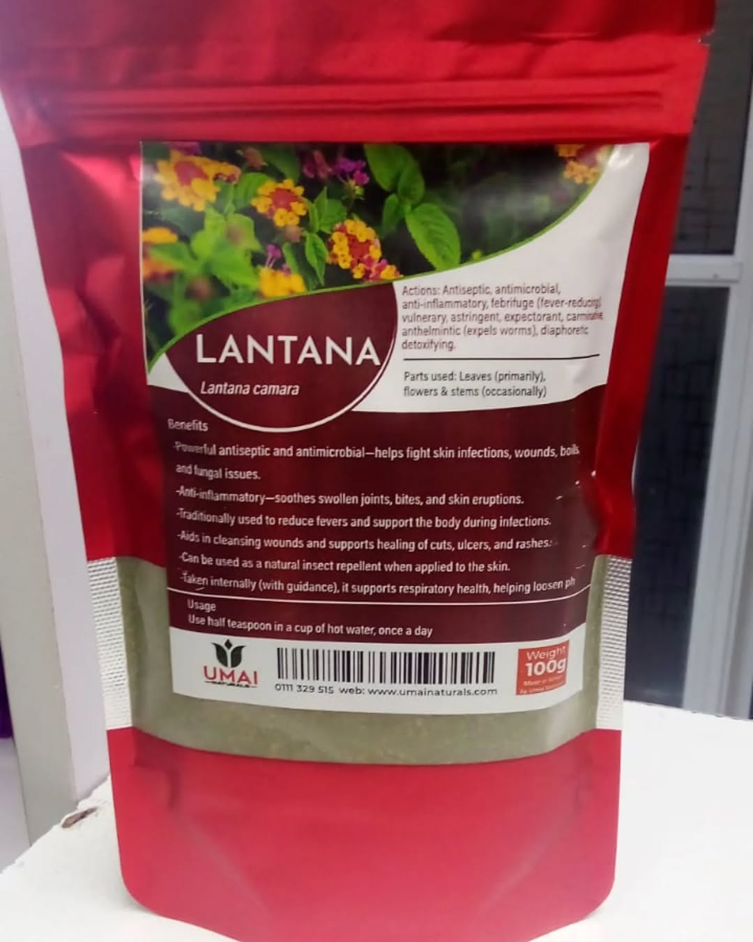 Lantana – Antiseptic Respiratory Support Herb.