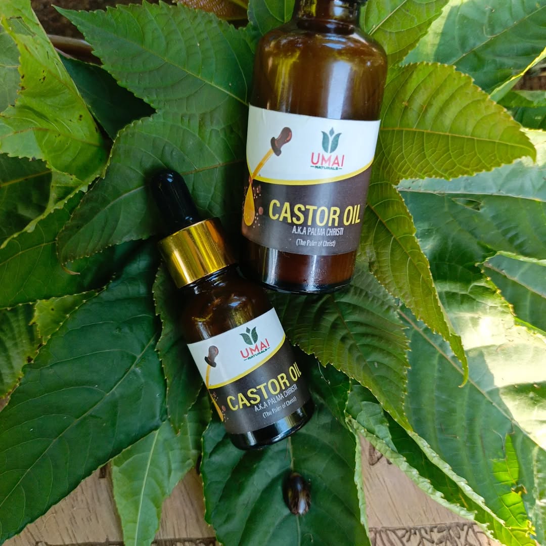 UMAI Castor Oil (Palma Christi) – Cold-Pressed and Therapeutic.
