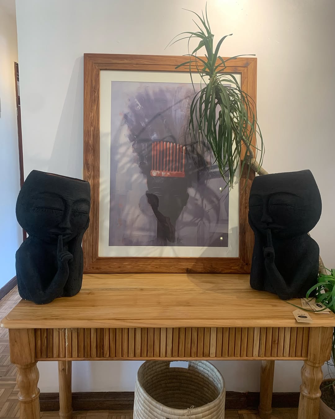 Maasai Silence Sculpture Set – 'Enkitoi' (Quiet Strength) – Artisan Reflection Ensemble.