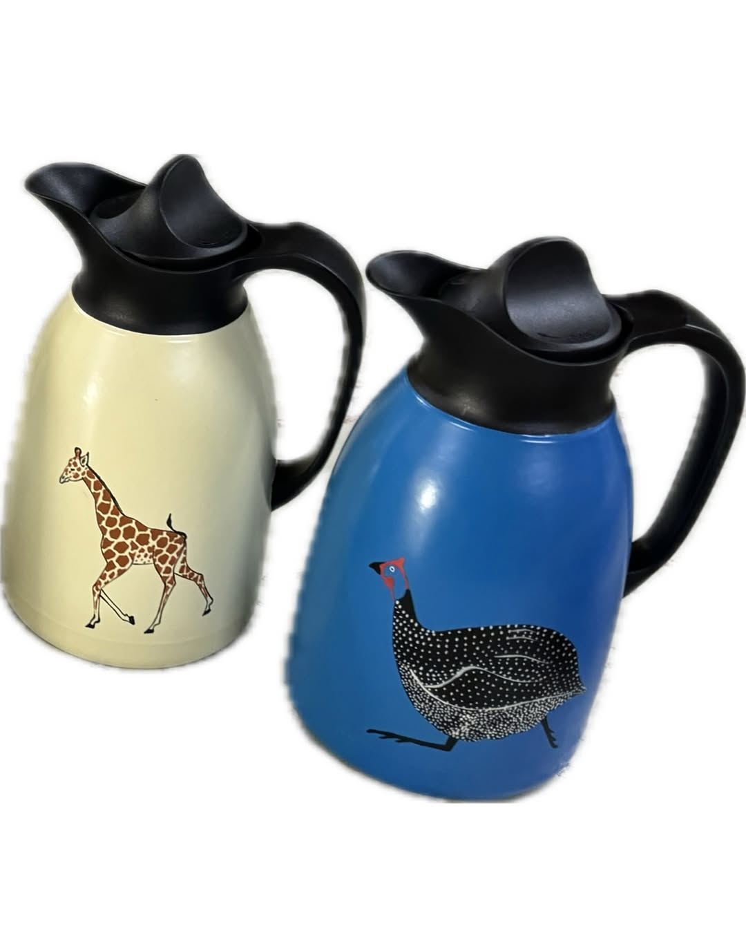 Maasai Sip Guardians – 'Enkátá Emut' (Adornment & Echo) – Wildlife Thermos Ritual Duo.