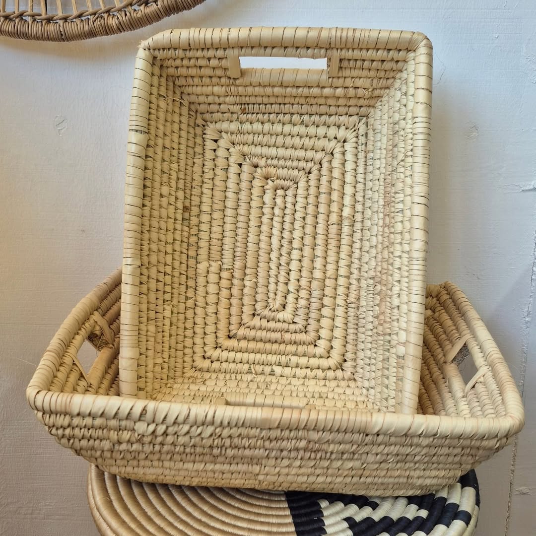 Rectangular Woven Baskets - Circle of Form & Function – Enkito e Oltau (Step of Offering).