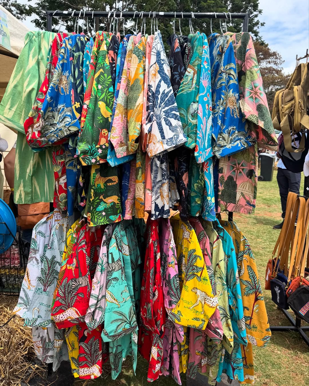 Maasai Tropic Echo – 'Enkátá Emut' (Adornment & Echo) – Wildlife Shirt Ritual Ensemble.