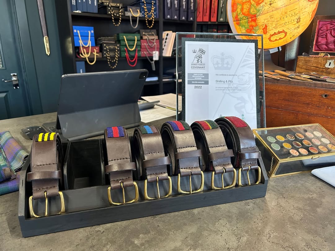 CONWAY STRIPE BELT SERIES – Tailored Elegance with a Heritage Twist.