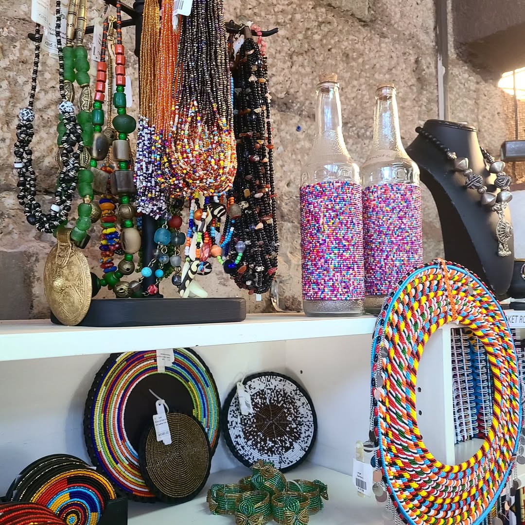 Maasai Beaded Ritual Ensemble - Maasai Vault of Spiral Offering – 'Enkátá Olkirenyi' (Path & Layering).