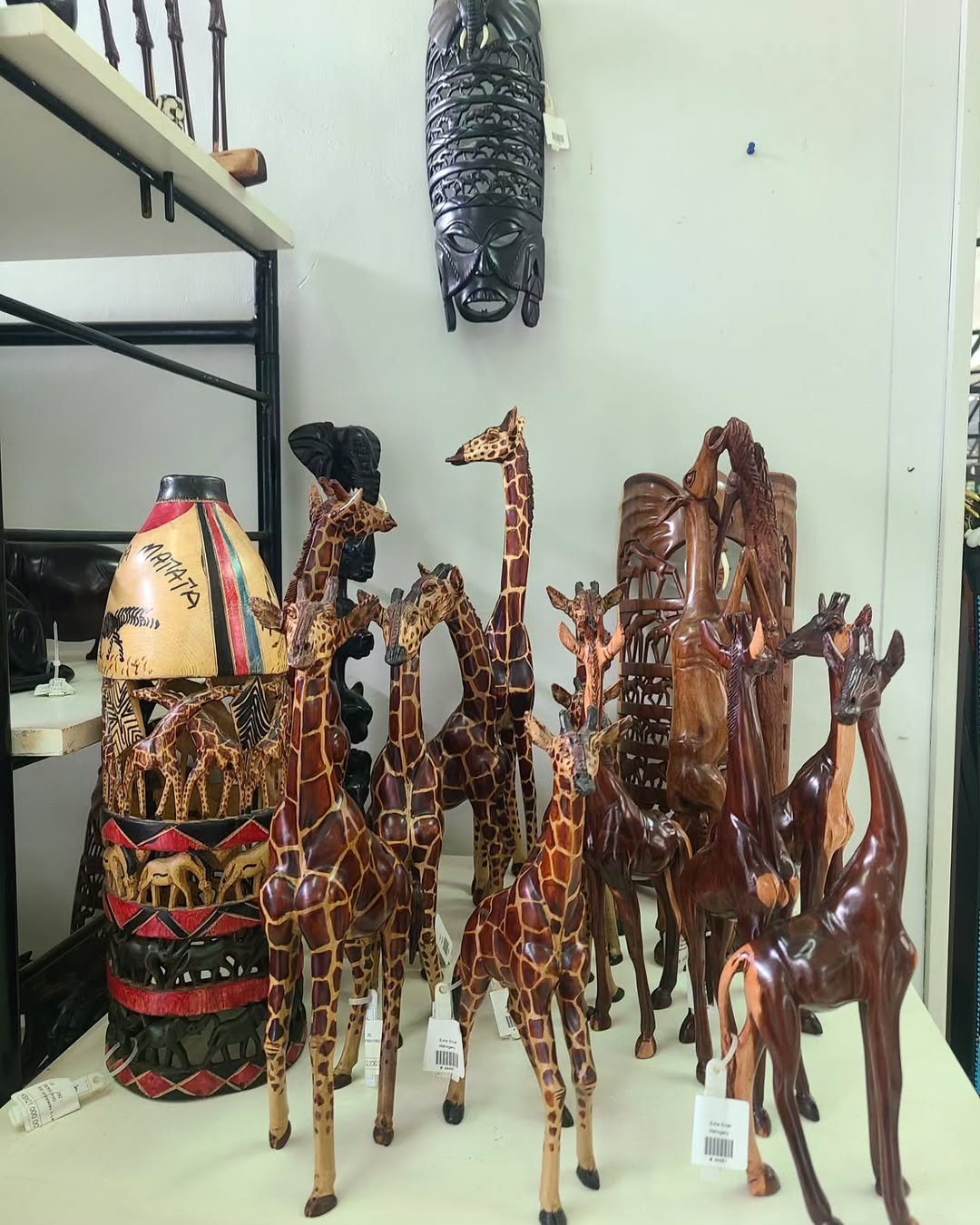 Namibian Sculpture & Vessel Ensemble - Maasai Vault of Standing Echo – 'Enkátá Olng’ejang’' (Guardian & Bloom).