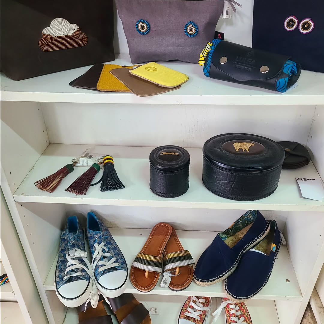 Footwear & Accessory Ensemble - Maasai Vault of Carried Motion – 'Enkátá Olkirenyi' (Path & Step).