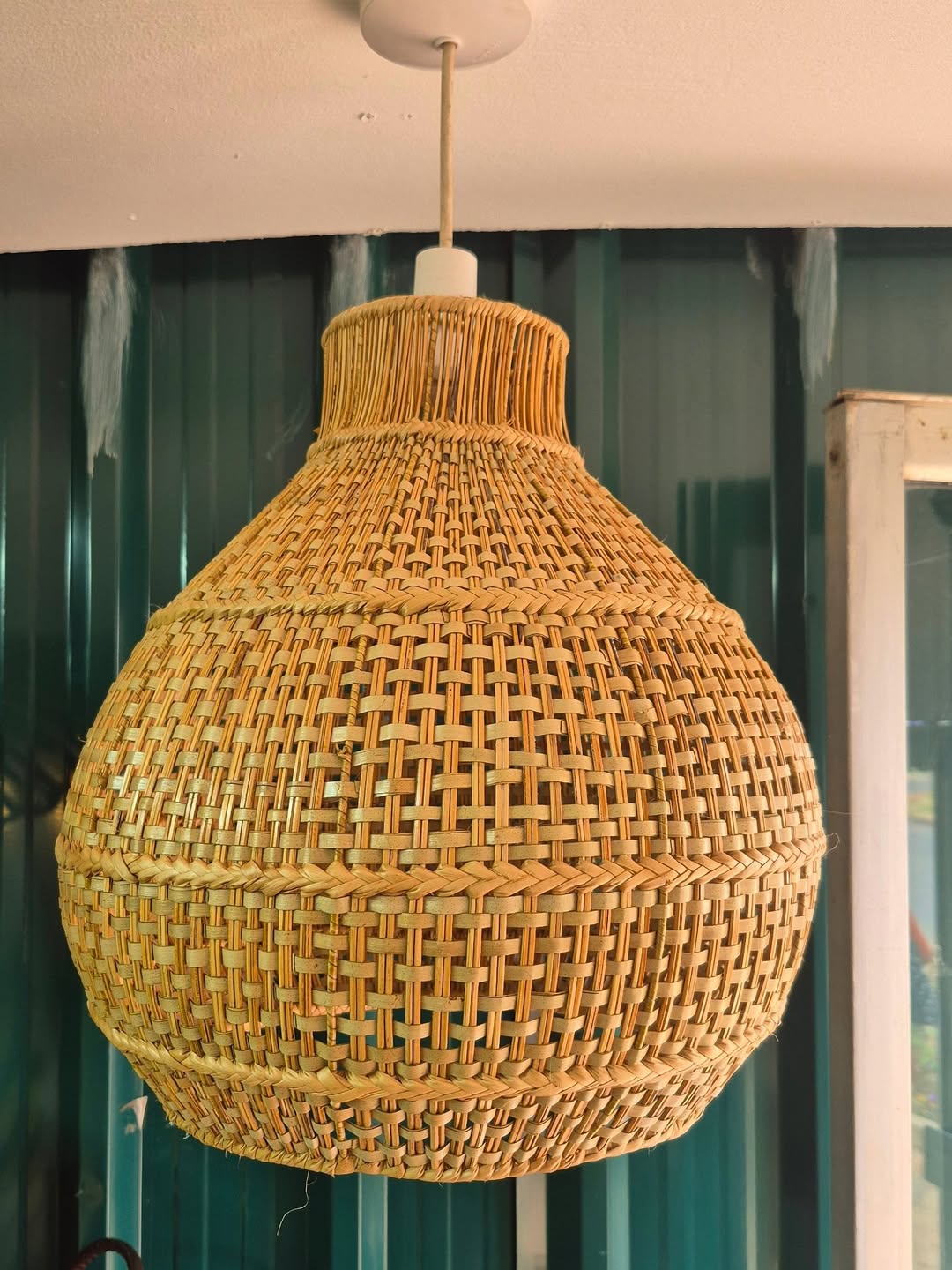 Bulbous Woven Pendant - Circle of Light & Lineage – Enkito e Ang’ (Step of Light).