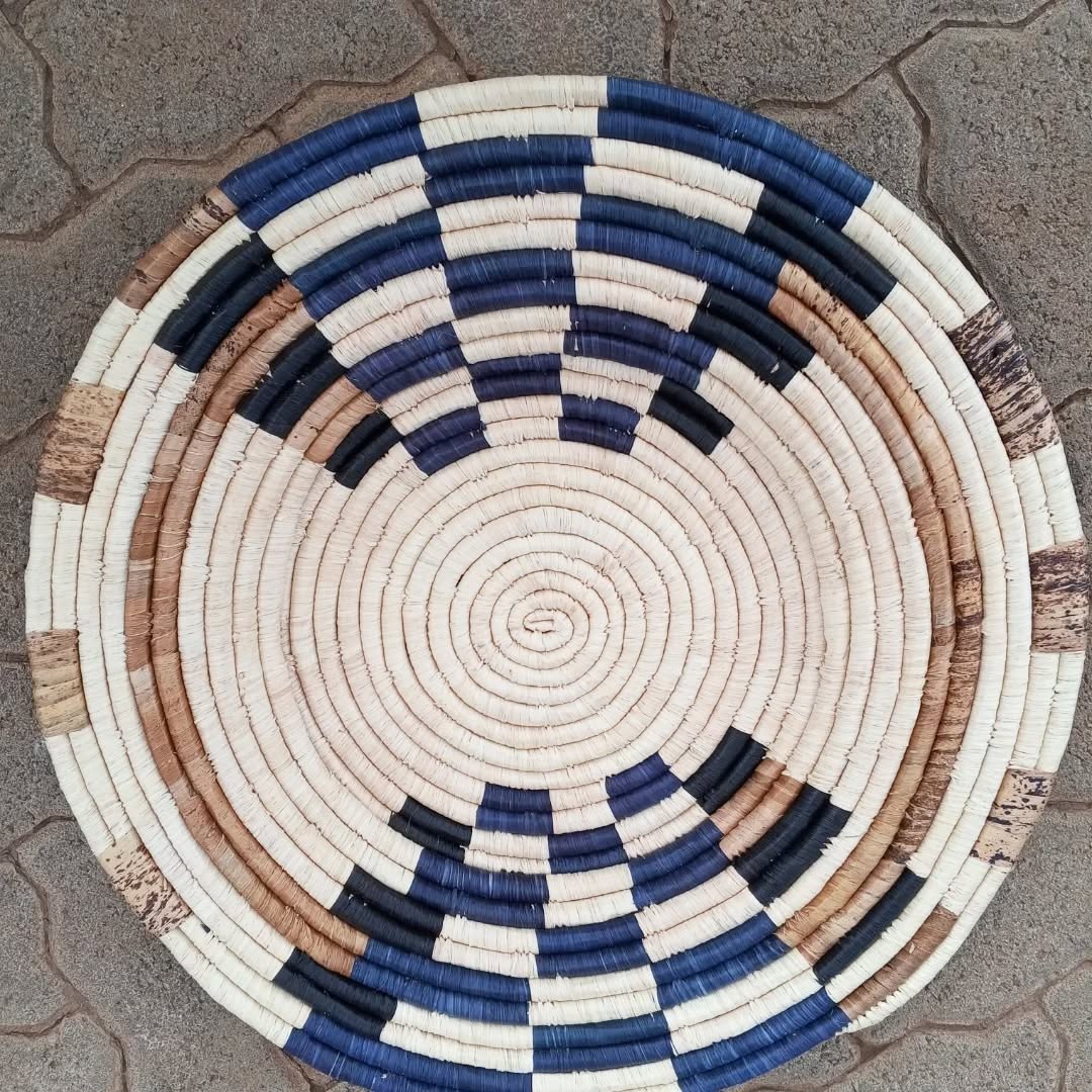 Spiral Basket in Earth & Night Tones - Circle of Motion & Memory – Enkito e Enkai (Step of Illumination).