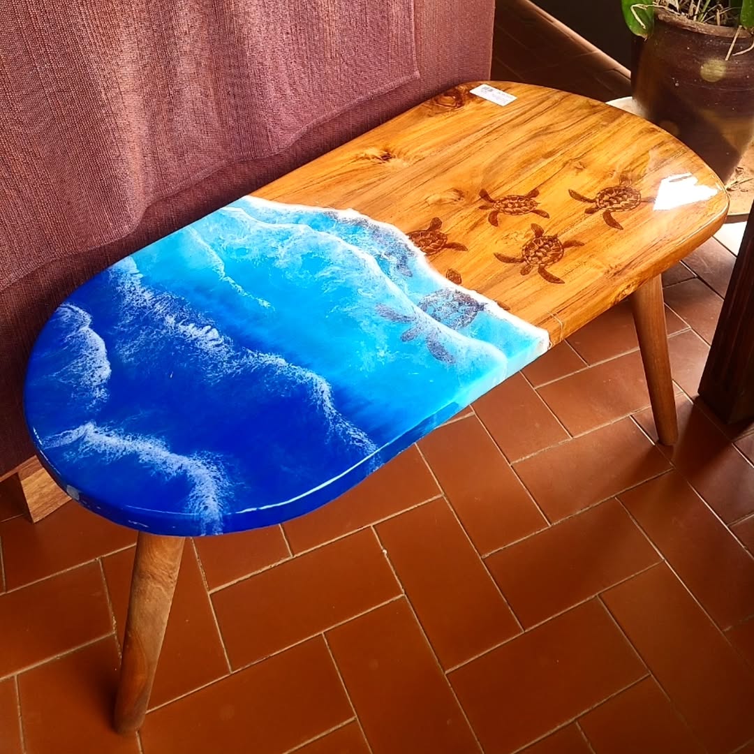 Maasai Vault of Sculpted Tide – Enkátá Enkare Loita (Ocean & Pulse) – Turtle Shore Ritual Table