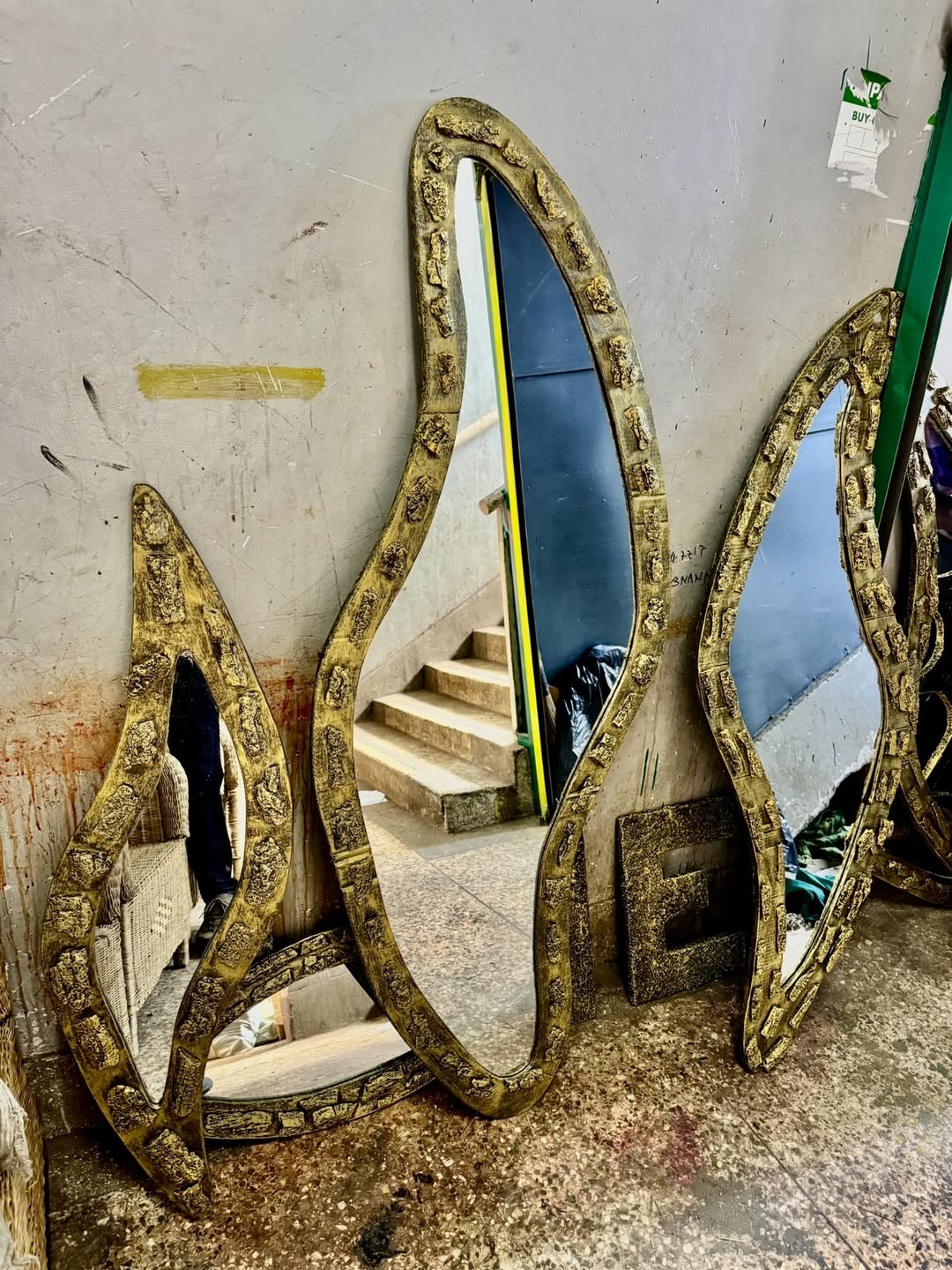 Serpent Flame Mirror – ‘Kubadilika’ (Transformation) Series.