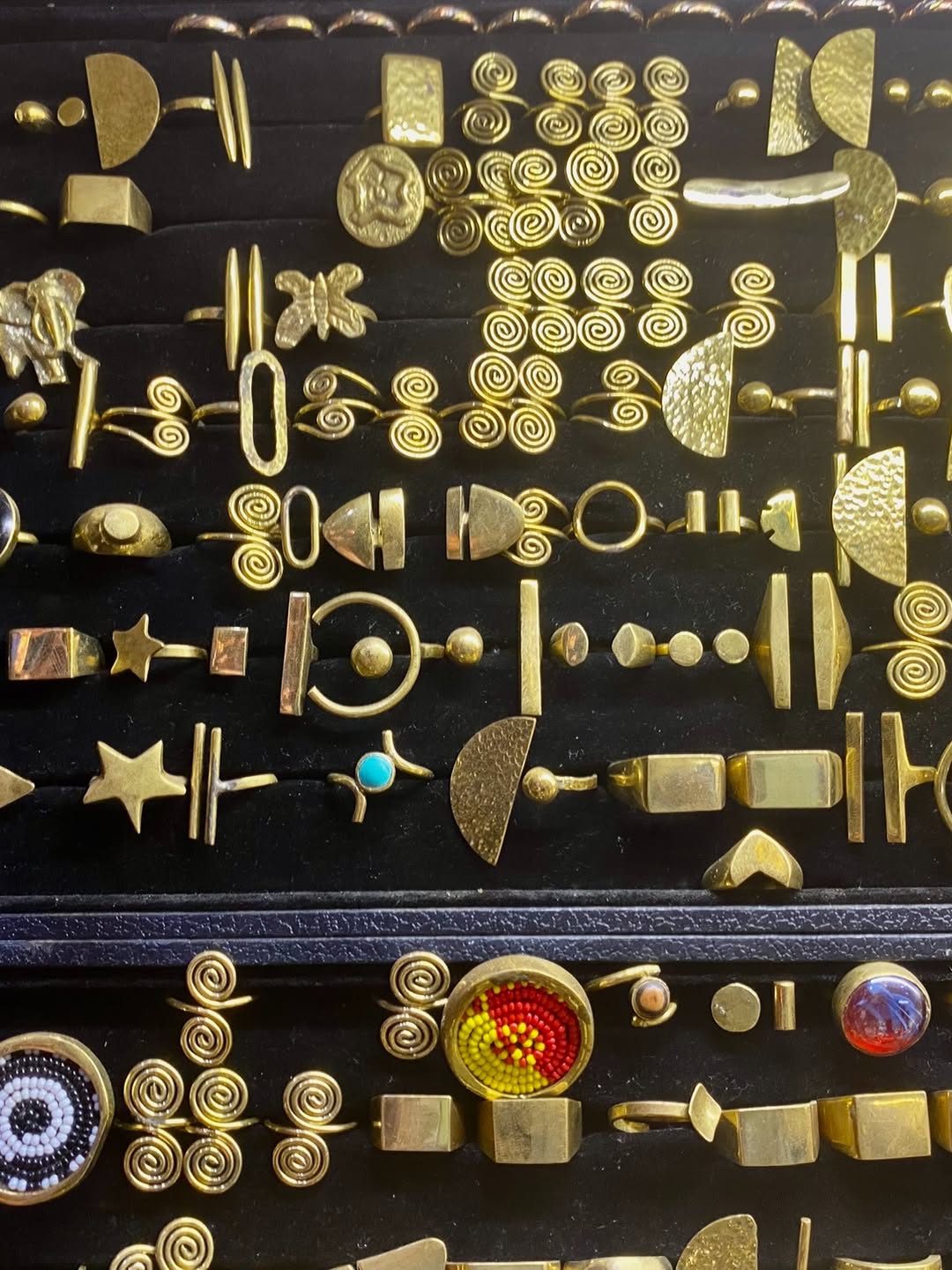 Geometric Mosaic Jewelry – ‘Nguvu ya Umbo’ (Power of Form) Collection.