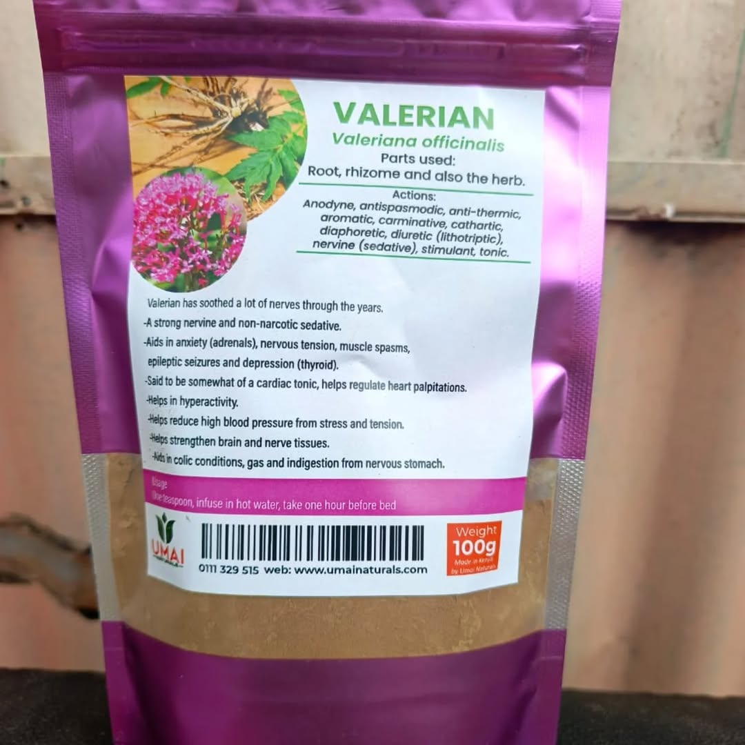 Valerian – Nervine Sedative Herb.