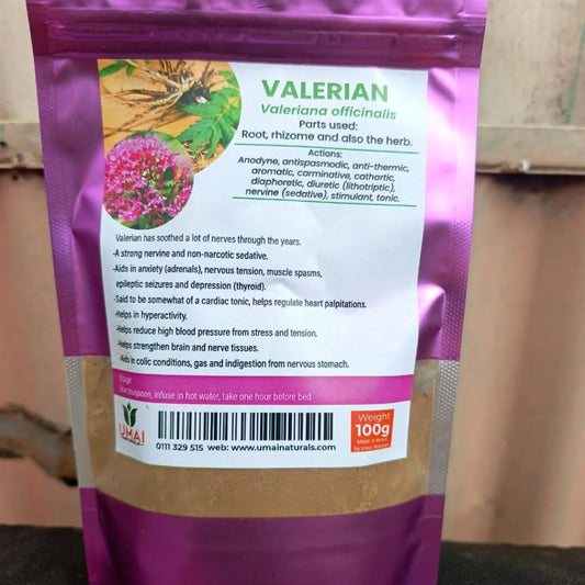 Valerian – Nervine Sedative Herb.