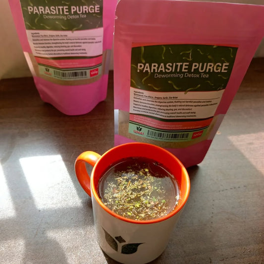 Parasite and Purge – Deworming Detox Tea.