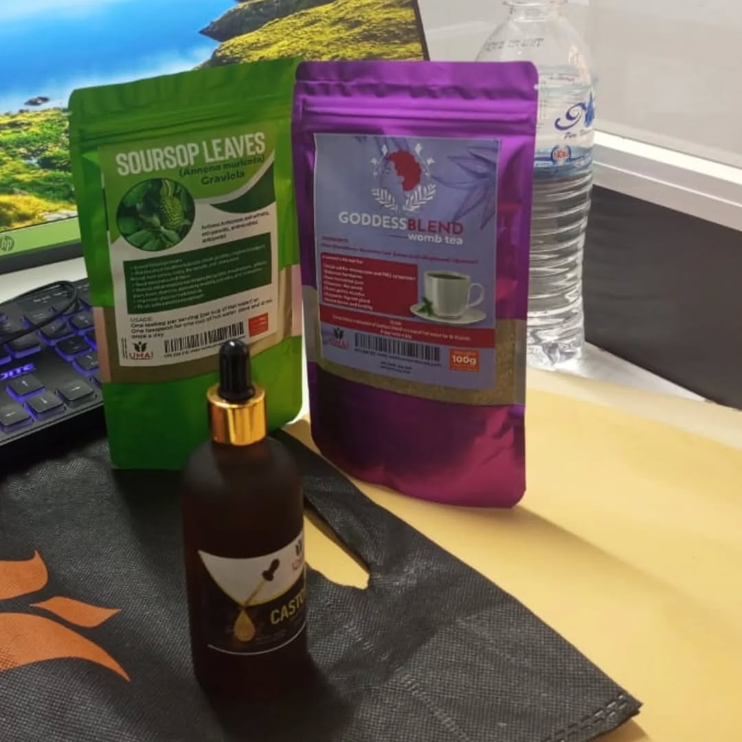 UMAI Naturals – Daily Wellness Desk Kit.