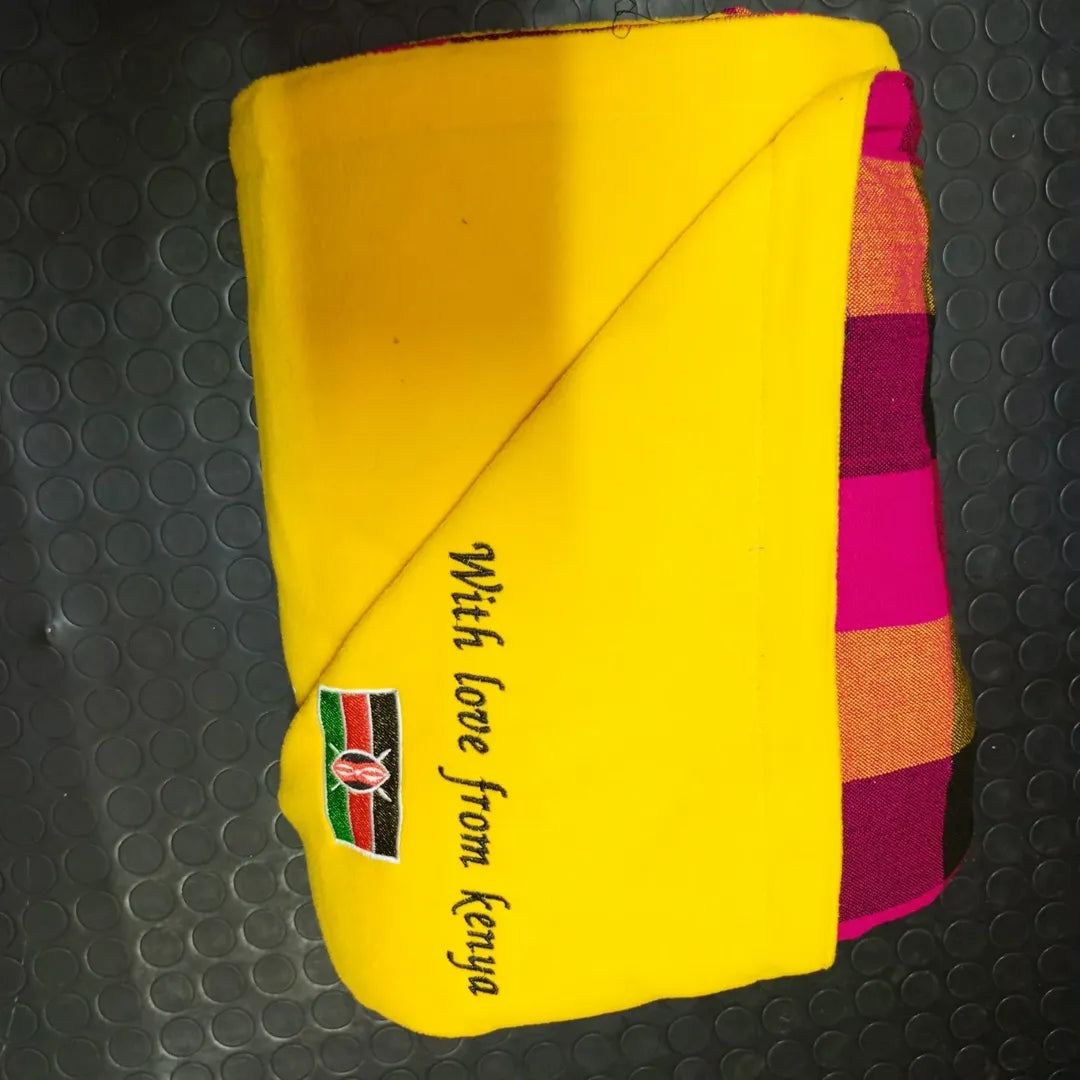 Embroidered Blanket Collection - With Love from Kenya.