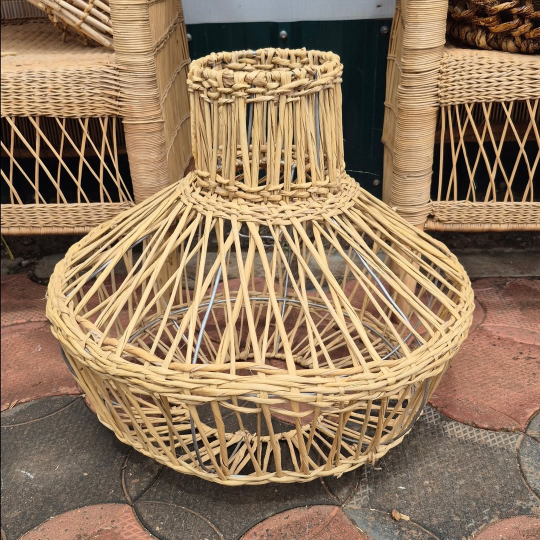 Sculptural Wicker Vessel - Circle of Structure & Breath – Enkito e Enkai (Step of Illumination).