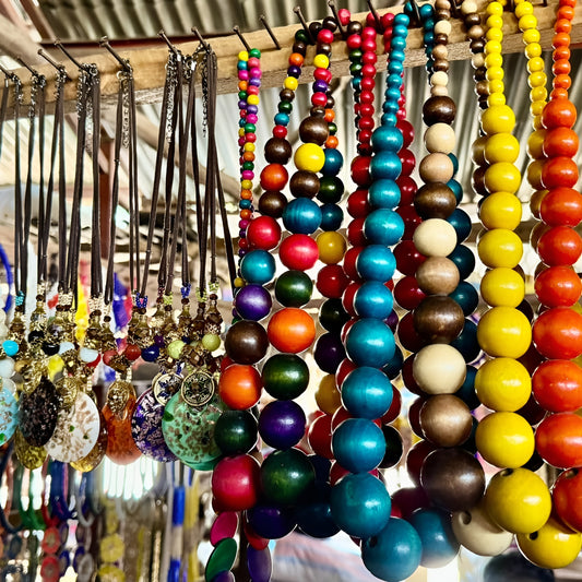 Authentic Maasai Beaded Necklace Collection – ‘Olari’ (Adornment) Series in Multicolor.