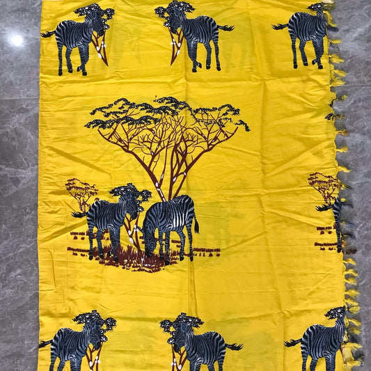 AUTHENTIC SAVANNAH ZEBRA WRAP – ‘Golden Plains’ Edition.