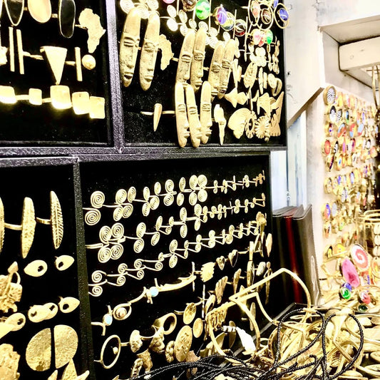 Authentic ‘Tara’ (Star) – Maasai Brass Jewelry Collection.