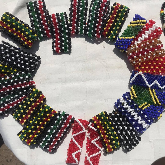 Vibrant Maasai Beaded Bracelet Collection- ‘Osotua’ (Peace).