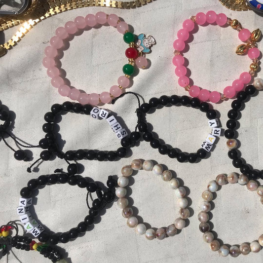 Personalized Beaded Bracelet Collection - ‘Esiai’ (Beloved).