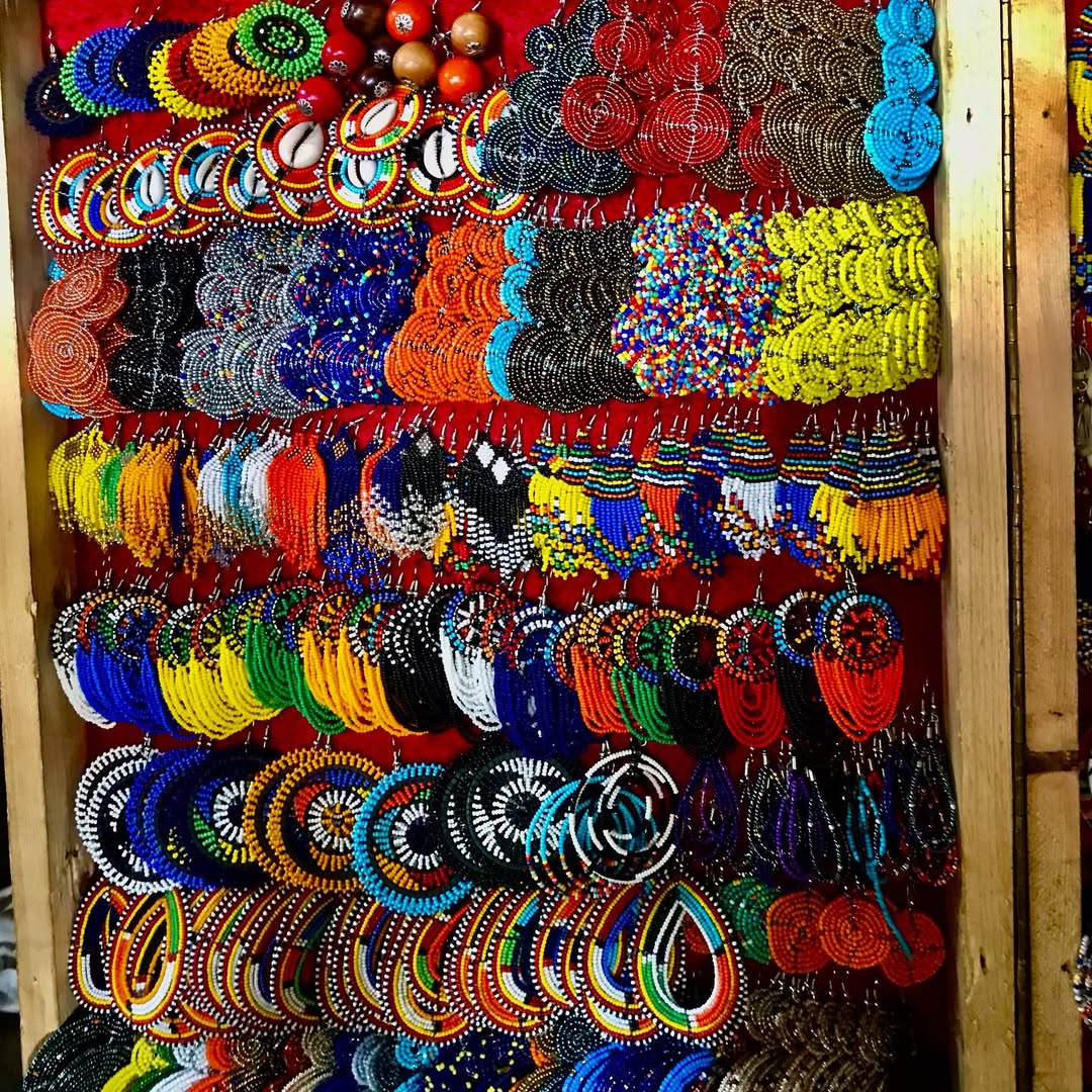 Authentic Maasai and Beaded Earrings Collection - ‘Enkishon’ (Blessing).