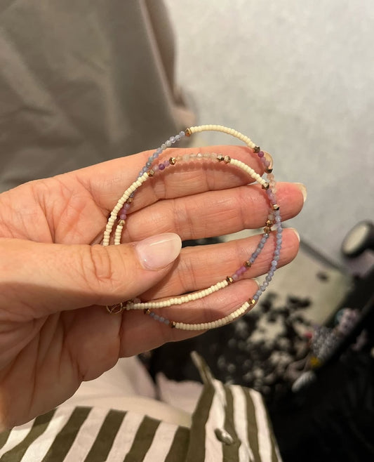 Multi-Layer Bracelet Set - Serene Horizon Wraps – 'Upeo' (Horizon).