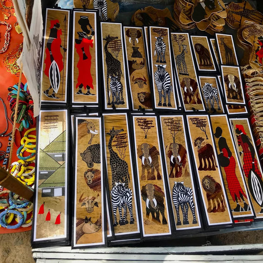 AUTHENTIC BANANA BARK PANELS – ‘Safari Legacy’ Series.