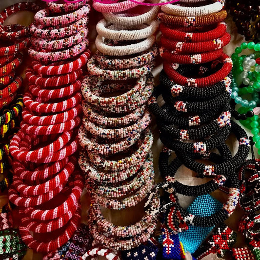 Authentic Maasai Beaded and Armband Collection - ‘Orkila’ (Heritage).