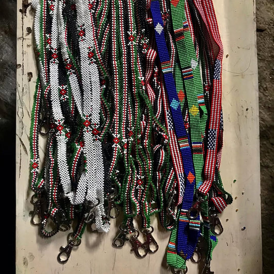 Unique Maasai Beaded Lanyard Collection - ‘Enkaitet’ (Identity).