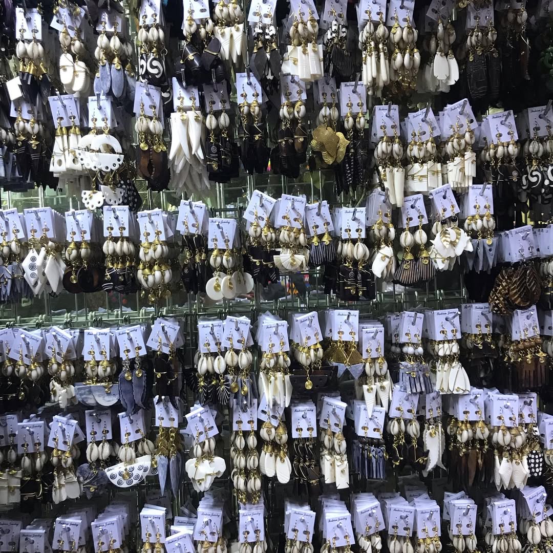 Authentic Brass and Cowrie shell Earrings Collection -‘Nashipai’ (Joy).