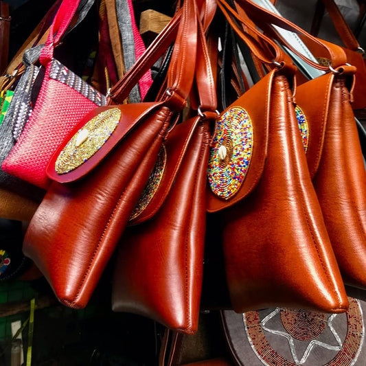 Beaded Disc Crossbody Bags – Olkereti Olamal (The Circle of Joy)