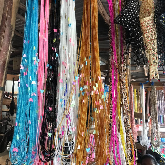 Unique Maasai Beaded Necklace and Waistbeads Collection - ‘Naserian’ (Blessing).