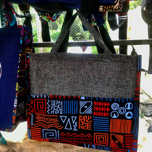 Urban Glyphs Tote Bags – Pambo La Kisasa (Modern Adornment)