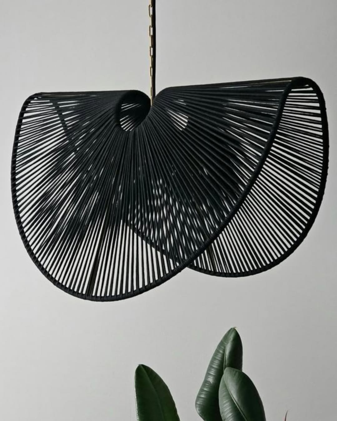Sculptural Ceiling Light – Winged Radiance Series – Enkito e Ang’ (Step of Light).