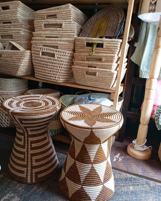 Artisan Ground Ensemble – Patterned Stools and Basket Rhythm – Enkito e Oltau (Step of Gathering).
