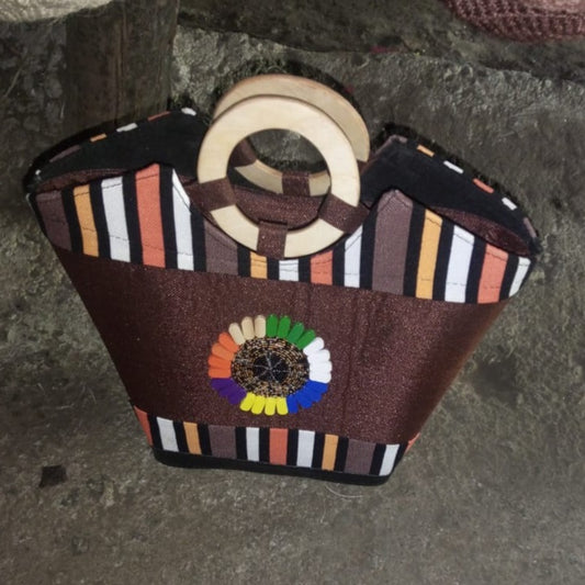 HANDCRAFTED BAG – ‘Tribal Bloom’ Edition.