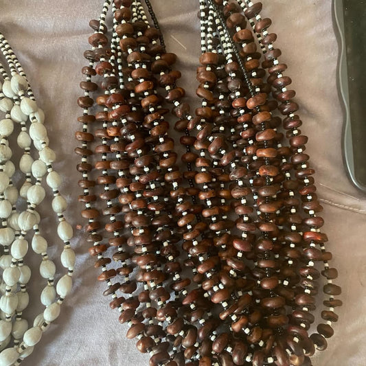 AUTHENTIC BEADED NECKLACES – ‘Rooted Rhythm’ Collection.