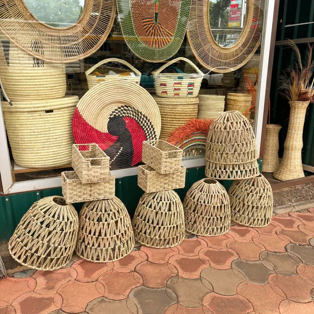Basket, Dome & Spiral Ensemble in Earth Geometry - Circle of Contain & Elevate – Enkito e Oltau (Step of Offering).