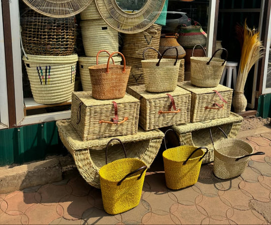 Stacked Basket Ensemble with Color Accents - Circle of Layers & Lineage – Enkito e Oltau (Step of Gathering).