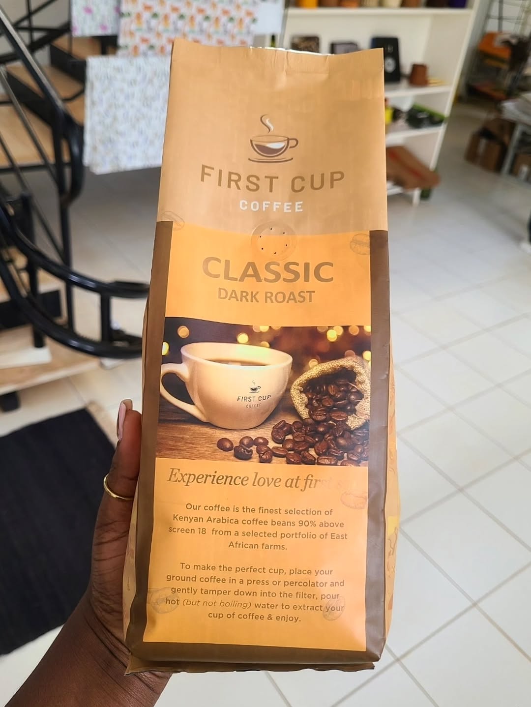 Maasai Coffee Vault of Brewed Clarity – Enkátá Enkare Ya Kwanza (First Cup & Pulse) – Classic Dark Ritual Roast