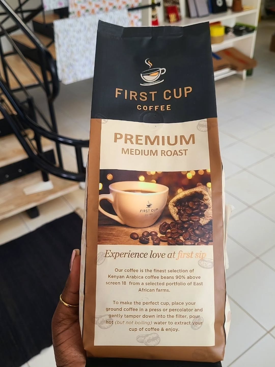 Maasai Coffee Vault of Brewed Awakening – Enkátá Enkare Ya Kwanza (First Cup & Pulse) – Premium Medium Ritual Roast