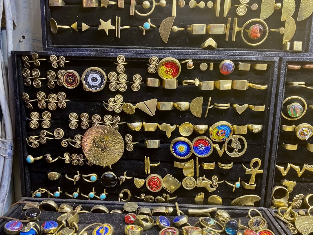 Geometric Mosaic Jewelry – ‘Nguvu ya Umbo’ (Power of Form) Collection.