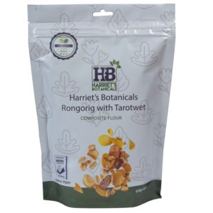 RONGORIG WITH TAROTWET COMPOSITE FLOUR – HB Harriet’s Botanicals.