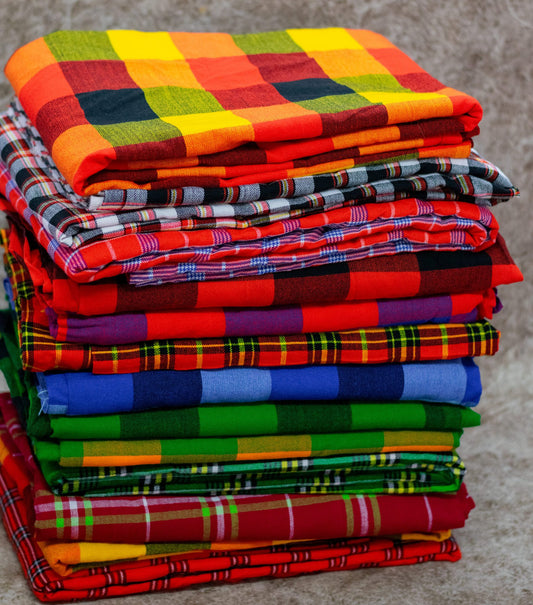 Maasai Shuka Stack – Enkito e Maa (Cloth of the People) Series.