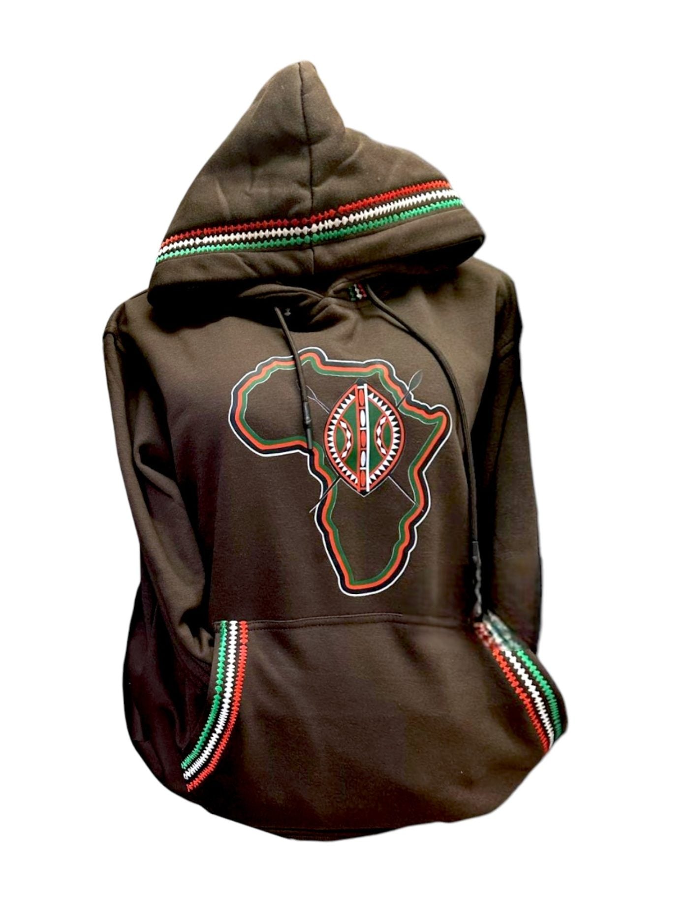 KENYAN HERITAGE HOODIE – ‘Shield of the Land’ Edition.