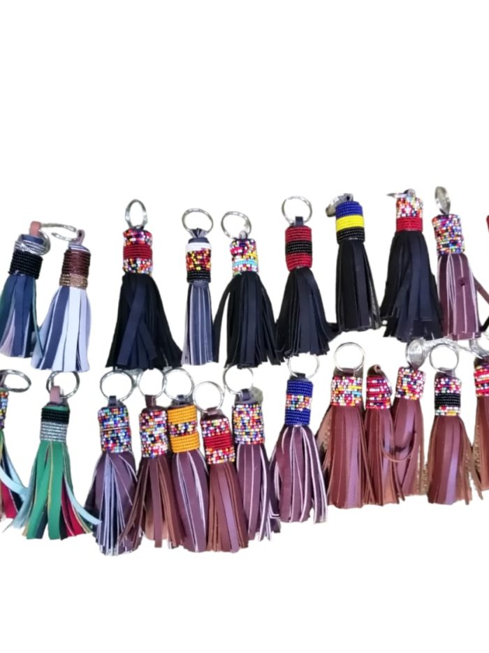 Tassel Beaded Keychain Set – Olng’ejuk le Enkare e Nkae (Vessel of the Adornment Spirit) – Movement Edition.