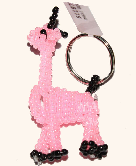 Beaded Giraffe Keychain – Olng’ejuk le Enkaitoi e Sidai (Beautiful Vessel of the Wild) – Grace Edition.