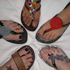 Maasai Beaded Flip-Flop Collection – Circle of Styles – Enkito e Sidai (Step of Beauty).